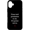 Gospel of Salvation Christian Faith Evan Custodia per iPhone 16 Plus Grace Isn't Permission to Sin It's Grace Not To - Evangelism
