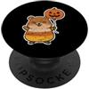 hamster halloween pumpkin balloon cute H Criceto con palloncino zucca Halloween PopSockets PopGrip Adesivo