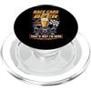 Race Cars And Beer That's Why I'm Here Auto da corsa e birra Ecco perché sono qui PopSockets PopGrip per MagSafe