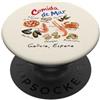 Espana Spain - Valmar Gear Comida De Mar Cibo Costiero Galizia Spagna Espana Pulpo Viaggi PopSockets PopGrip Adesivo
