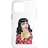 Grandio Design Funny Pop Art Gifts Custodia per iPhone 16 Pro Max I May Be Wrong But I Doubt It Sarcastico Vintage Pop Art Girl