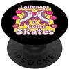 Roller Skater Disco Gift Ideas Pattinaggio a rotelle Lollypops Roller Skates- Rollerskate PopSockets PopGrip Adesivo