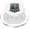 M Sport Design divertente con scritta Always Be Nice To A Diver PopSockets PopGrip per MagSafe