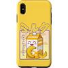 Banana Milkshake Cute Japanese Kawaii Ae Custodia per iPhone XS Max Banana Latte Cartone Carino Giapponese Kawaii Anime Giallo