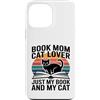 Reading Cat Lover Bookworm Mom Custodia per iPhone 13 Pro Max Prenota Mom Cat Lover Solo il mio libro e il mio gatto