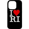 I HEART LOVE RHODE ISLAND Custodia per iPhone 14 Pro I LOVE HEART RODE ISLAND RI