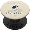 Literary Citrus Collective Leggi un romanzo The Lemon Twist Book Lover Reader PopSockets PopGrip Adesivo