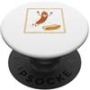 Maglietta Hot Dog Divertente BBQ Grill G Hot Dog TShirt Divertente Grigliare BBQ Barbeque PopSockets PopGrip Adesivo