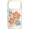 Hibiscus Watercolor Flower Aesthetic Custodia per iPhone 17 Pro Ibisco Fiori Tropicali Botanico Monstera Floreale