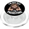 Funny Fathers Day Birthday Designs Divertente uomo delle caverne Vecchia Età scherzi per gli uomini Padri Papà PopSockets PopGrip per MagSafe
