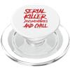 Serial Killer Murder Documentary Outfits Documentari sul serial killer e podcast freddo True Crime PopSockets PopGrip per MagSafe