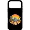 Cool Train Wagon Graphic Design Gifts Fo Custodia per iPhone 17 Pro Max Regalo per amanti del treno del carro, regalo per ragazzi e uomini