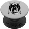 Demonique Tees and Ars Goetia Demon Gift Signore del Corvo dell'Ars Goetia PopSockets PopGrip Adesivo