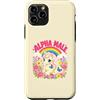 Rainbow Ego Co Custodia per iPhone 11 Pro Carino Divertente Unicorno Arcobaleno Alpha Meme Parodia Mas