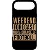 UK Football Fun Custodia per iPhone Air Previsioni divertenti del fine settimana del gioco di calcio 100% di probabilità di calcio