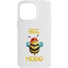 DJFoerster Design Custodia per iPhone 14 Pro Max apicoltore laborioso,ape, miele, vigili del fuoco, Bee Hero