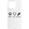 Costumi da lacrosse divertenti Custodia per iPhone 15 Pro Max Giocatore di lacrosse Vita Partecipante Lacrosse Campo