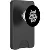 Umorismo energetico introverso Social Battery Permanently Low Introverso prosciugato - PopSockets PopWallet per MagSafe
