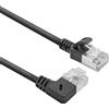 ACT Cavo di rete CAT6A ad angolo di 90°, U/FTP LSZH LAN, sottile 3,6 mm, cavo Ethernet flessibile con connettore RJ45, per uso in data center, 3 metri, a destra DA2903