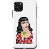 Grandio Design Funny Pop Art Gifts Custodia per iPhone 11 Pro Max I May Be Wrong But I Doubt It Sarcastico Vintage Pop Art Girl