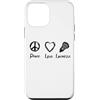 Costumi da lacrosse divertenti Custodia per iPhone 12 mini Giocatore di lacrosse Vita Partecipante Lacrosse Campo