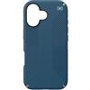 Speck PRESIDIO2 - Custodia aderente per iPhone 17, compatibile con MagSafe, custodia protettiva sottile, colore blu mare/argento metallizzato/blu incantesimo
