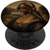 Mese della storia nera, Juneteenth Monna Lisa nera, mese della storia nera PopSockets PopGrip Adesivo