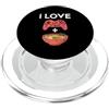 Ramen And Gaming Anime Gifts For Boys Ki I Love Gaming Ramen giapponese Noodle Bowl Controller Gamer PopSockets PopGrip per MagSafe