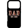 Dad Est. 2006 Football Rugby Father's Da Custodia per iPhone 17 Pro Rugby Papà Dal 2006 Compleanno Padre Festa Vintage