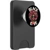 Storia nera Life Tee Co Regina dei capelli afro Black Love PopSockets PopWallet per MagSafe