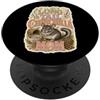 Jimbeels Long Tail Chinchilla Mom Roditore PopSockets PopGrip Adesivo