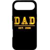 Dad Est. 2006 Softball Baseball Father's Custodia per iPhone Air Papà di Softball Dal 2006 Compleanno Padre Festa Vintage