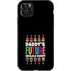 Funny Ukulele Musician Hawaiian Music Ap Custodia per iPhone 11 Pro Max Daddys Future Ukulele Buddy Funny Musicista Chitarra