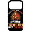 Ramen And Gaming Anime Gifts For Boys Ki Custodia per iPhone 17 Pro Solo un ragazzo che ama anime ramen e gioco giapponese gamer