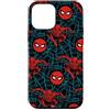 Marvel Custodia per iPhone 12 mini Marvel Studios Spider-Man: Brand New Day Red Black & Blue