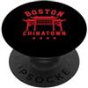 Boston Chinatown Apparel Boston Chinatown Massachusetts Cinese New England Worcester PopSockets PopGrip Adesivo
