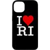 I HEART LOVE RHODE ISLAND Custodia per iPhone 13 I LOVE HEART RODE ISLAND RI