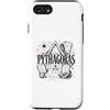 Ancient Geometry Pythagoras Theorem Math Custodia per iPhone SE (2020) / 7/8 Simboli del teorema matematico della geometria antica di Pitagora