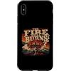 Christian Revival Faith Fire Cross Custodia per iPhone XS Max Retro Mountain Cross Il fuoco brucia ancora