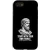History Lover Merch Custodia per iPhone SE (2020) / 7/8 Inizia con la tua famiglia - Storico insegnante di storia