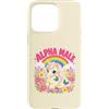 Rainbow Ego Co Custodia per iPhone 15 Pro Max Carino Divertente Unicorno Arcobaleno Alpha Meme Parodia Mas