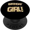Birthday Party Wear and Gifts Grafica di compleanno ragazza in palloncini PopSockets PopGrip Adesivo