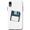 The New Antique Custodia per iPhone XR Stampa floppy disk retrò