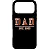 Dad Est. 2006 Football Rugby Father's Da Custodia per iPhone 17 Pro Max Rugby Papà Dal 2006 Compleanno Padre Festa Vintage