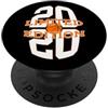 COOL BASKETBALL DESIGNS AND OUTFITS 6 ANNI EDIZIONE LIMITATA 2020 BASKET 6° COMPLEANNO PopSockets PopGrip Adesivo