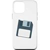 The New Antique Custodia per iPhone 12 mini Stampa floppy disk retrò