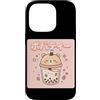 Kawaii Boba Tea Japan Otaku Bubble Milk Custodia per iPhone 14 Pro Kawaii Bubble Boba Latte Tea Amante Giappone Otaku Manga Tapioca