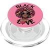 Storia nera Life Tee Co Capelli afro neri della regina dell'amore PopSockets PopGrip per MagSafe