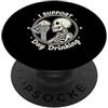 Nothing Like A Nice Cold Beer Party Time Niente come una bella birra fredda dopo un bel drink di birra fredda PopSockets PopGrip Adesivo