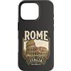 Roma Italia Ancient Colosseum Roman Trav Custodia per iPhone 16 Pro Vintage Roma Italia Colosseo Antico Romano Punto di riferimento 1